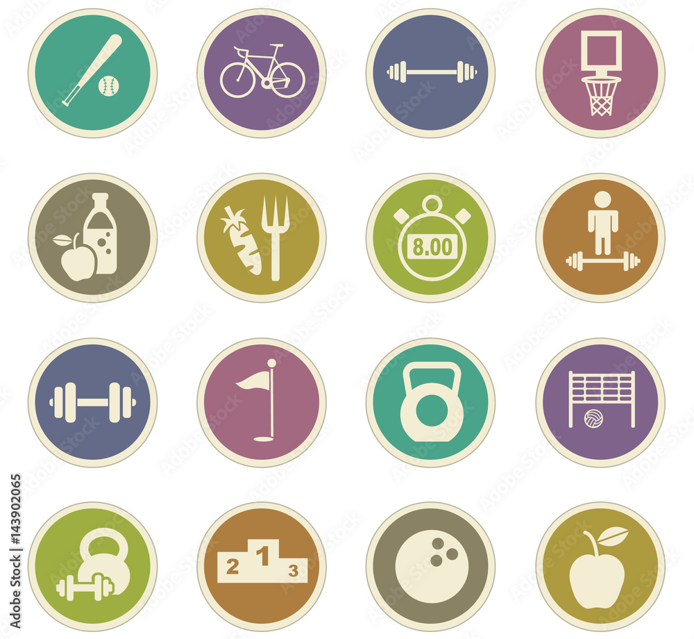 sport icon set sport icon set