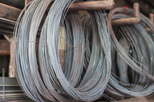 Steel wires sale at storehouse