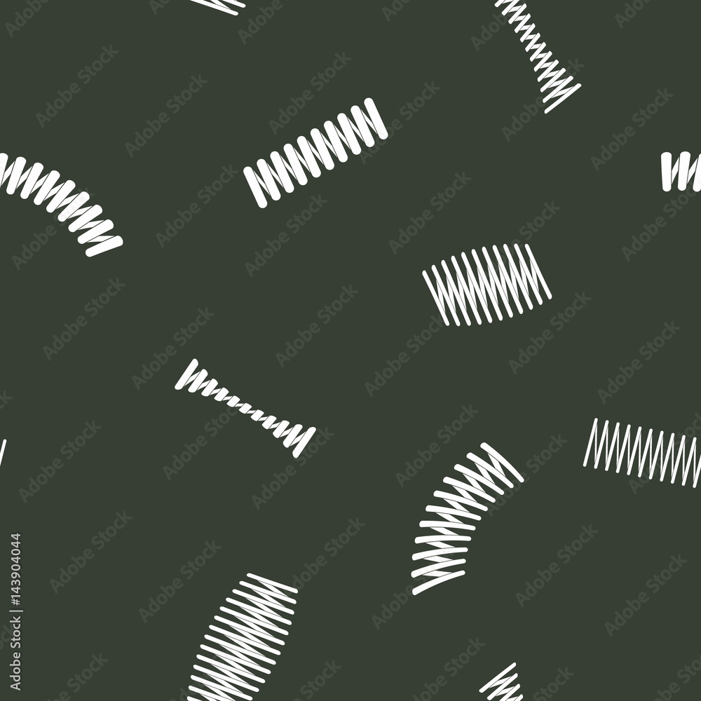 Seamless pattern with Springs for your design Seamless pattern with Springs for your design