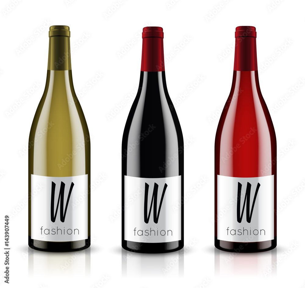 Mockup wine bottle. vector design. Mockup wine bottle. vector design.