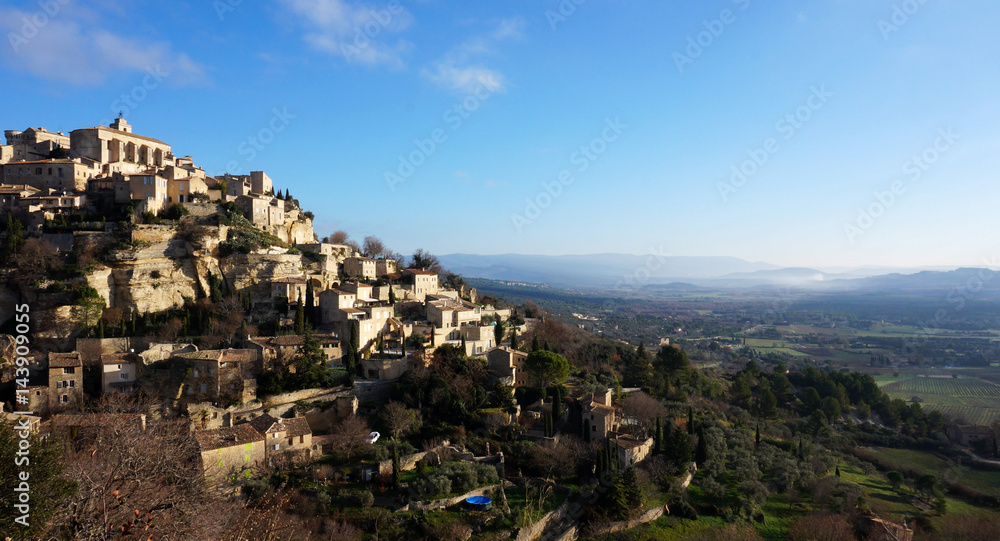 Hilltop village Gordes in the French Provence