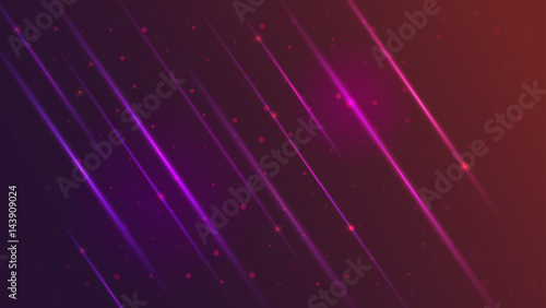 Abstract bright motion background with blurred light rays and lens flare. Dynamic digital, technology backdrop for breaking news or cover. Vector illustration.