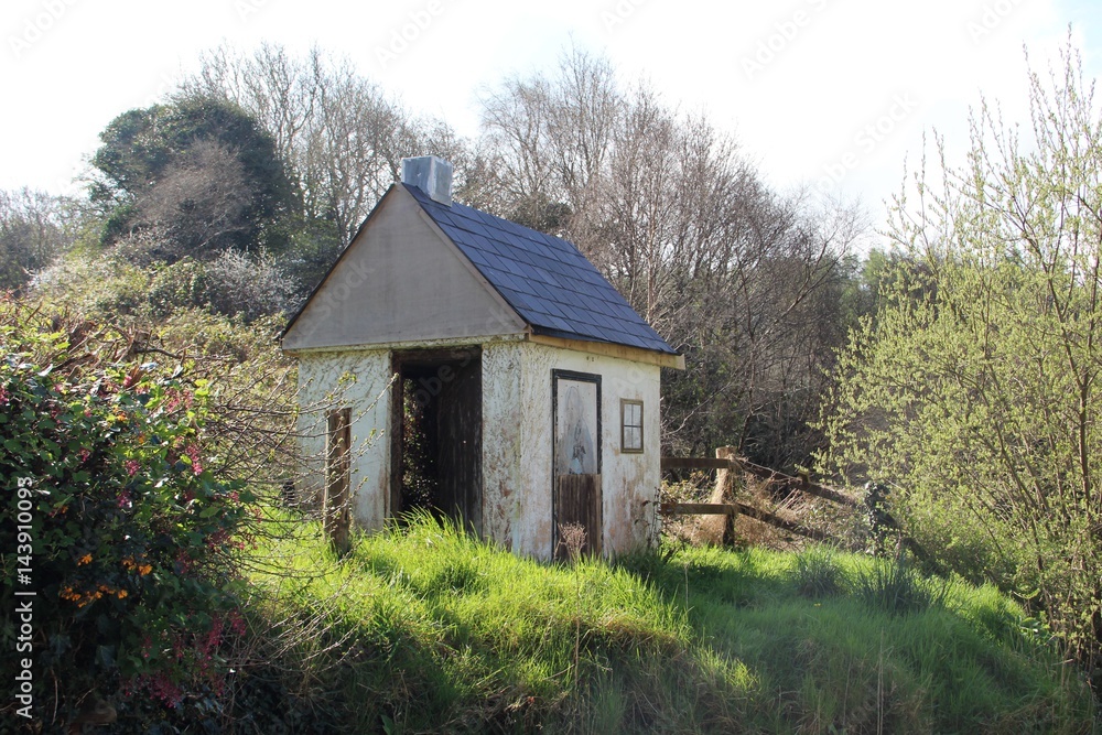 Derelict small house Derelict small house