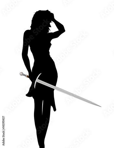 Lady With Weapon