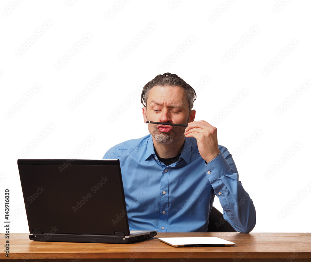 Business man working Business man working
