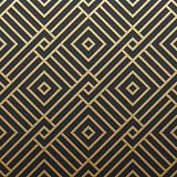 Golden metallic background with geometric pattern. Elegant luxury style.