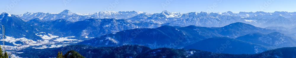 Obraz premium brauneck mountain