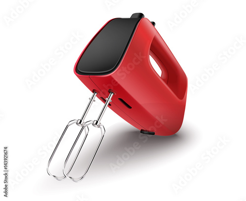 kitchen mixer vector illustration isolated on white background