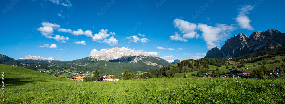 Cortina valley, Dolomites mountain