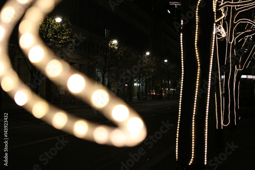 led lichterkette, weihnachtsbeleuchtung photo