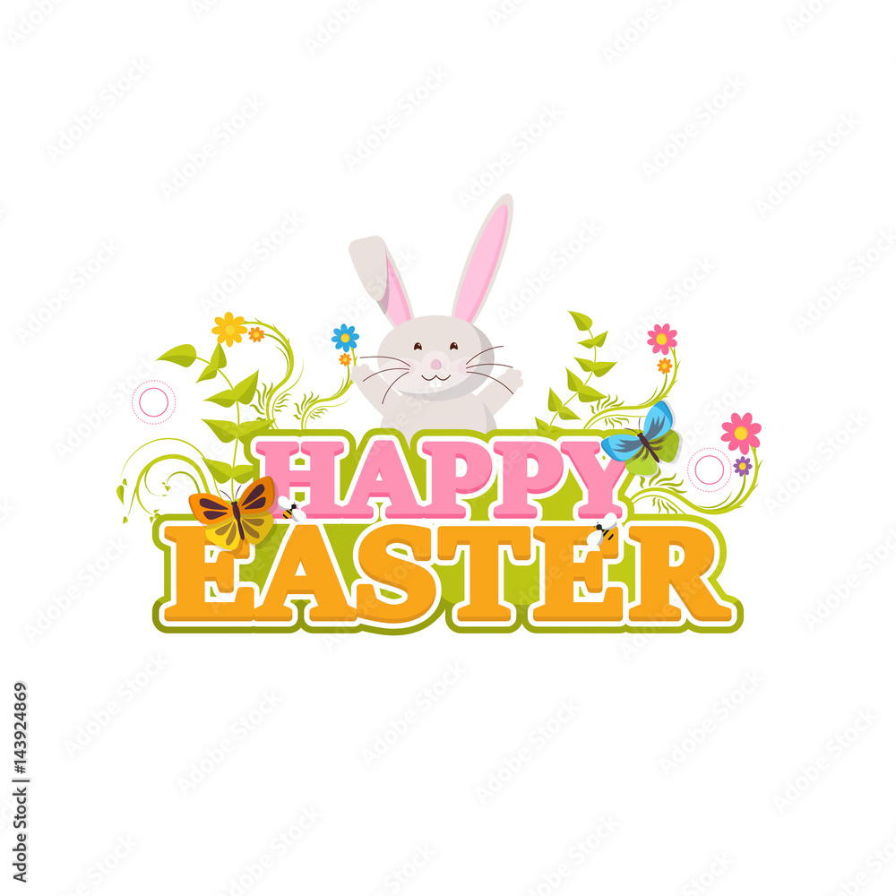 Happy Easter Background for your Postcard. Vector Illustration Eps 10 Happy Easter Background for your Postcard. Vector Illustration Eps 10