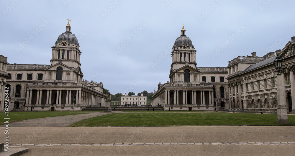 Fototapeta premium London Greenwich Royal Naval College