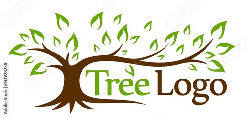 Logo green tree.