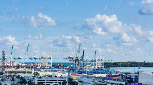 Freight Operation in Miami Bay