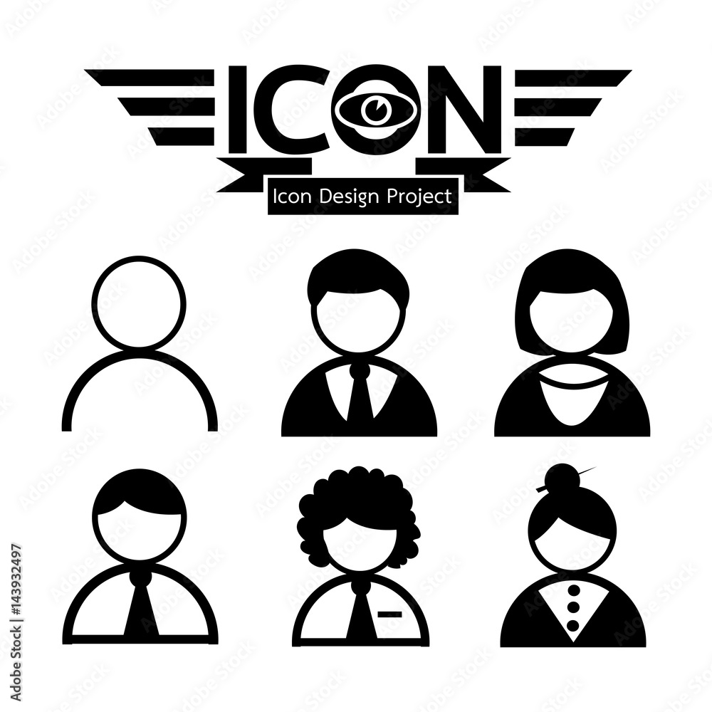 Business people icon Business people icon
