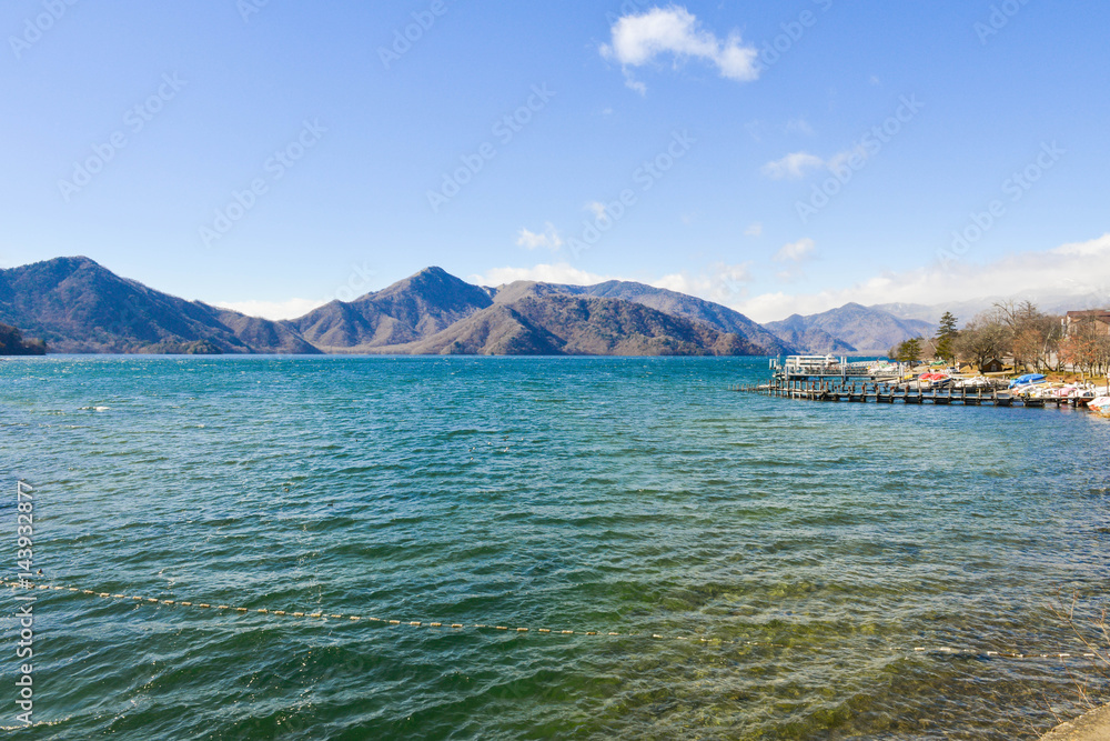 Lake Chuzenji in the Nikko Japan