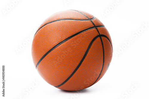 Basketball ball over white background. © fotofabrika