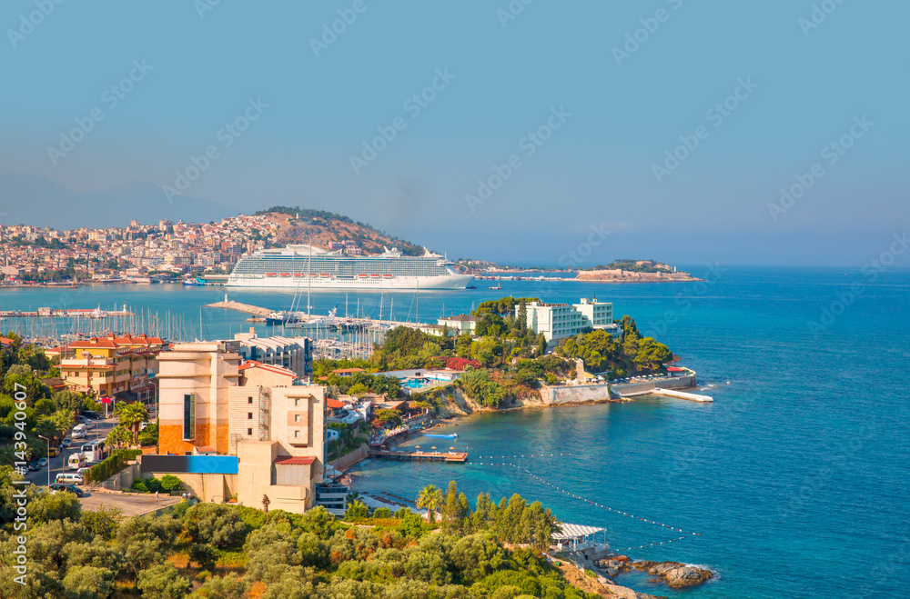 Fototapeta premium Kusadasi Harbor - Aydin, Turkey