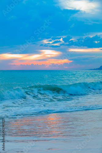 Sunset over the sea © muratart