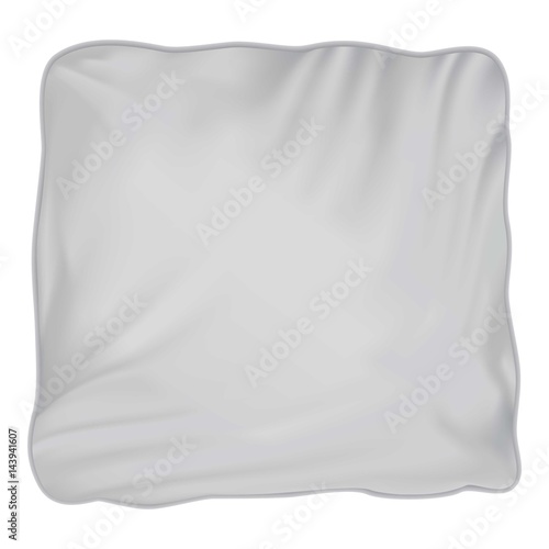 Pillow mockup, realistic style