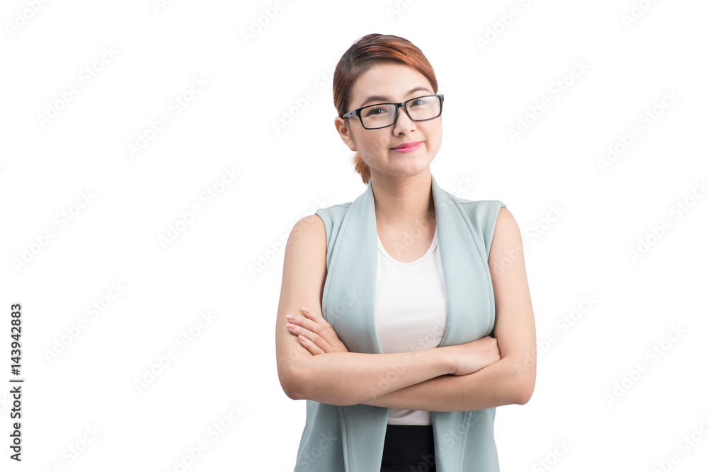 Portrait of an attractive young asian businesswoman