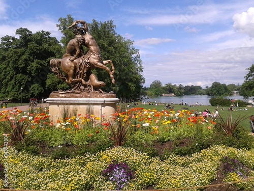 Lyon le parc de la tête d'or