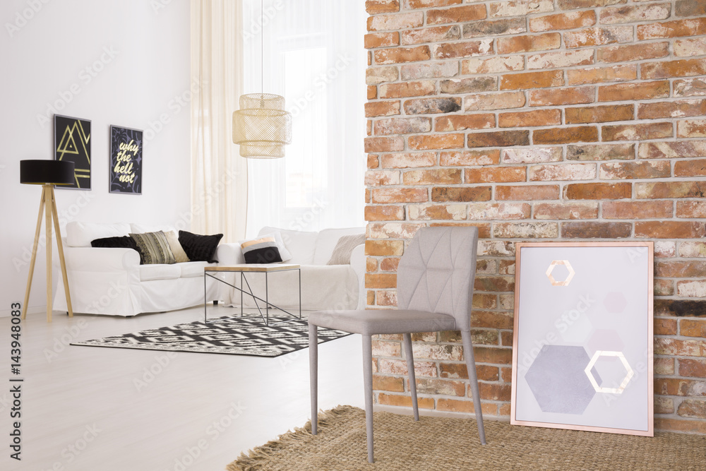 Obraz premium Cozy space in loft