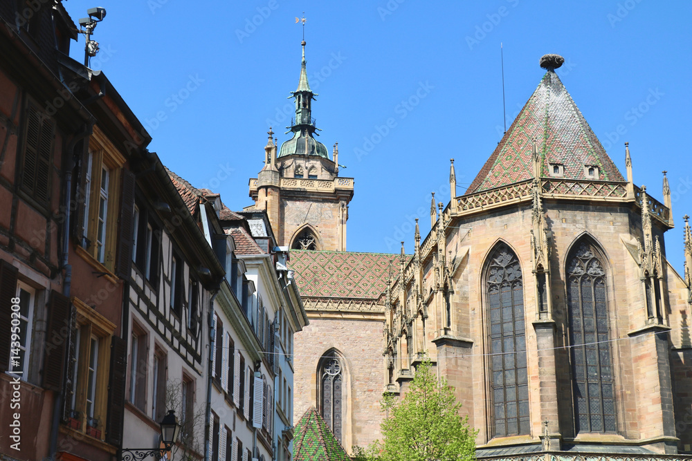 Stiftskirche / Kathedrale St. Martin, Colmar im Elsass