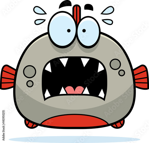 Scared Little Piranha