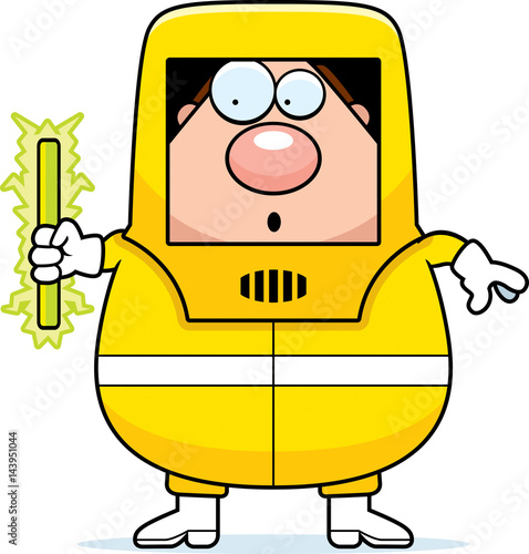 Radioactive Cartoon Hazmat