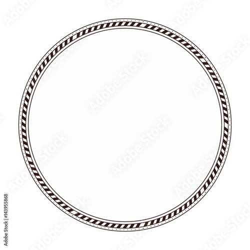 boho circular frame icon