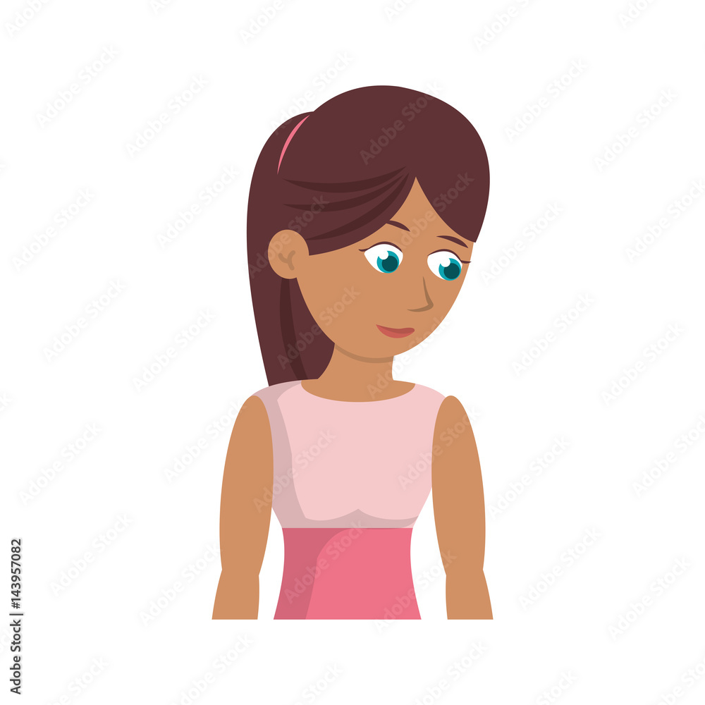 portrait character mother female image vector illustration eps 10 portrait character mother female image vector illustration eps 10