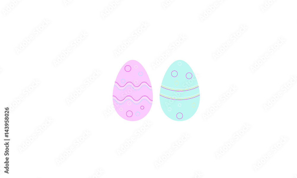 Icon eggs of Easter Icon eggs of Easter