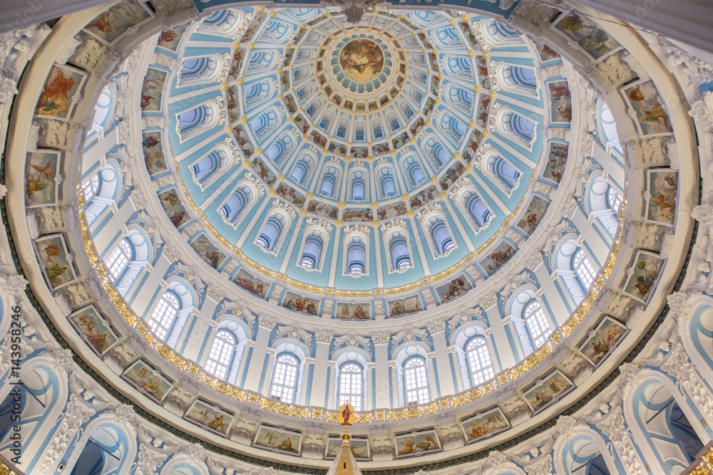 Dome of the Resurrection Cathedral in the New Jerusalem Monastery