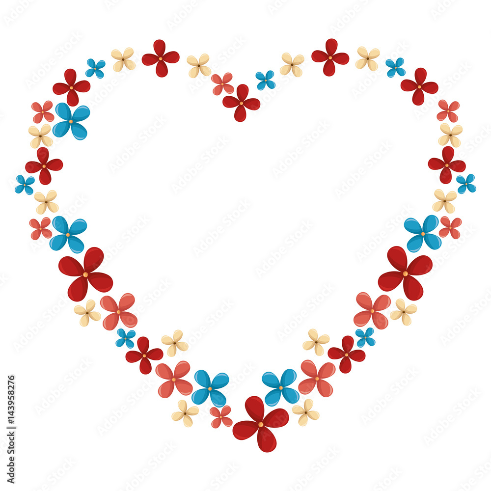 heart floral frame icon heart floral frame icon