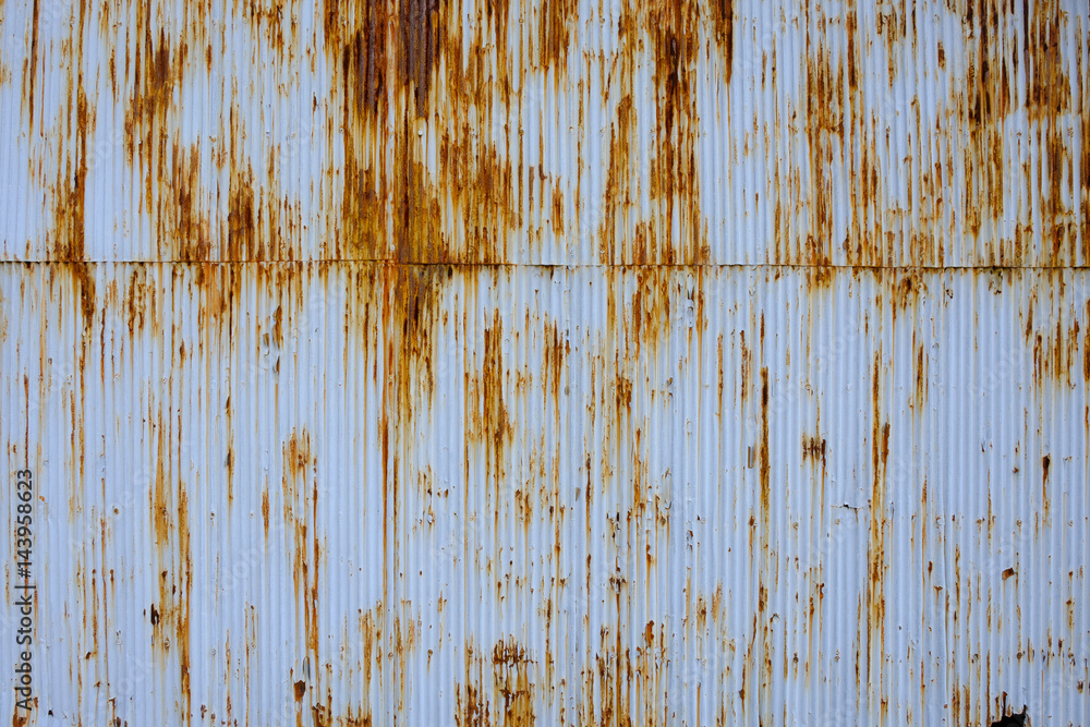 Old rusty zinc plat wall texture background Old rusty zinc plat wall texture background