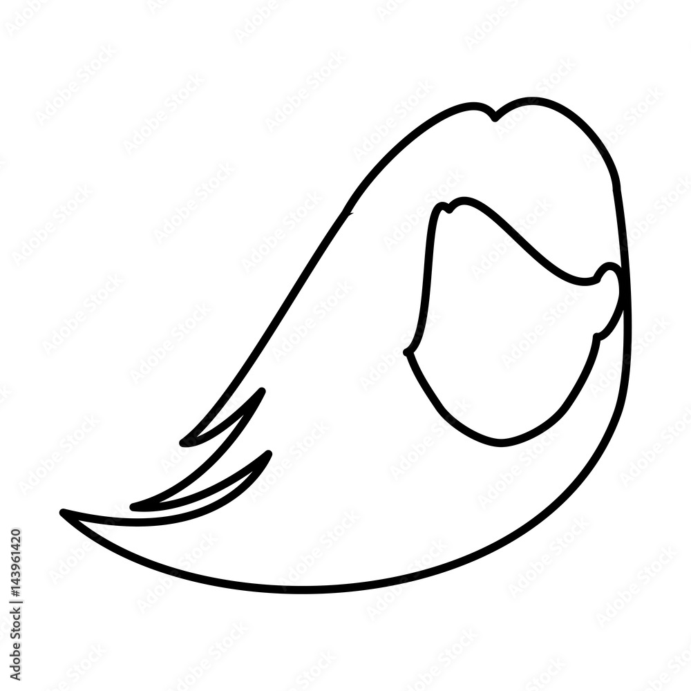 young woman avatar character young woman avatar character