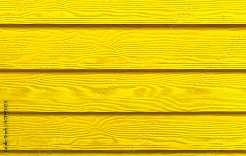 Yellow wooden wall bacground photo