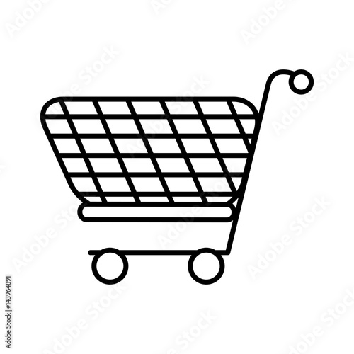 shopping cart isolated icon