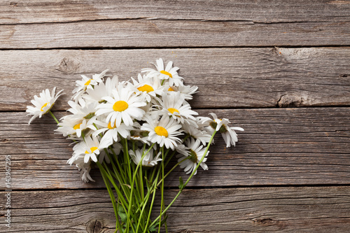 Daisy chamomile flowers bouquet © karandaev