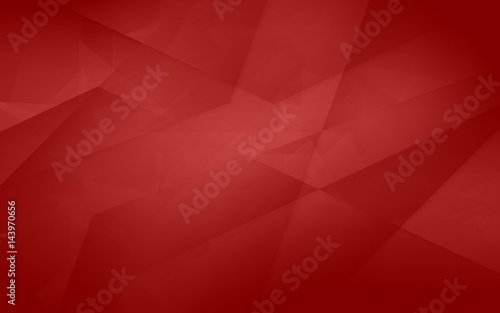 Red abstract color polygonal background
