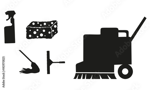 cleaning symbols cleaning icon