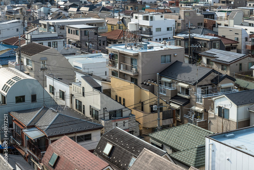 Wallpaper Mural 東京の住宅密集地２ Torontodigital.ca