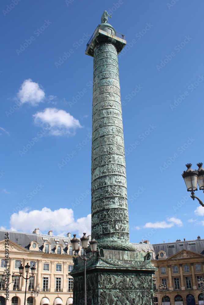 on the place vendome in Paris