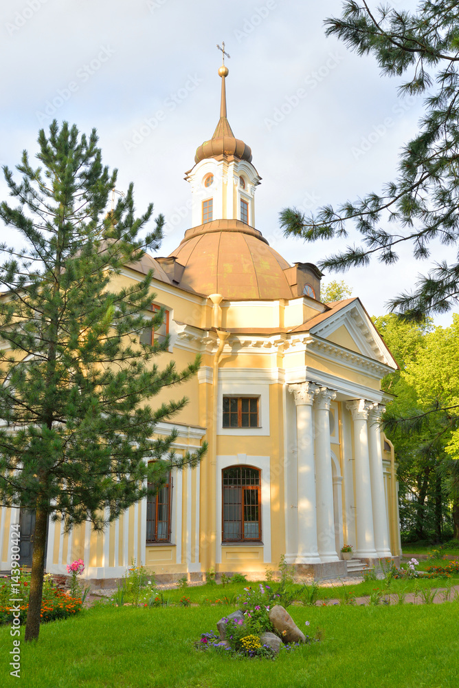 The Church of the Holy Apostles Peter and Paul in Znamenka.