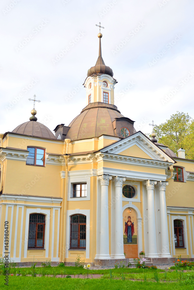 The Church of the Holy Apostles Peter and Paul in Znamenka.
