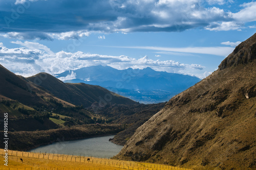 Reserva ecológica Antisana Pichincha, Ecuador laguna de secas