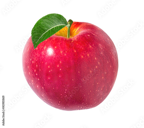 apple isolated on white