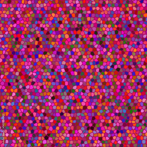 Abstract variegated mosaic. Fashion graphic design. Template for prints, textile, decoration. Vector illustration.