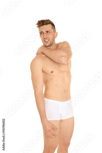 Young man suffering from ne...